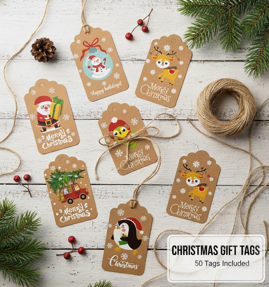 Wrapella's Set: Premium Gift Bag & Tag