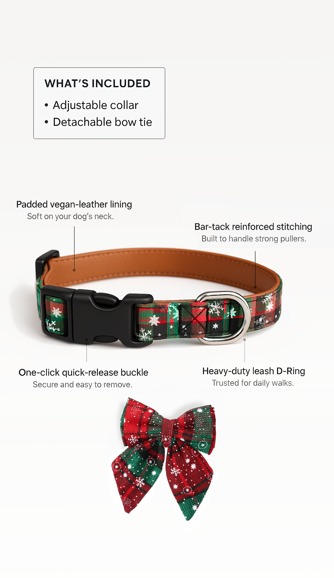 Mixed Plaid (Red & Green)