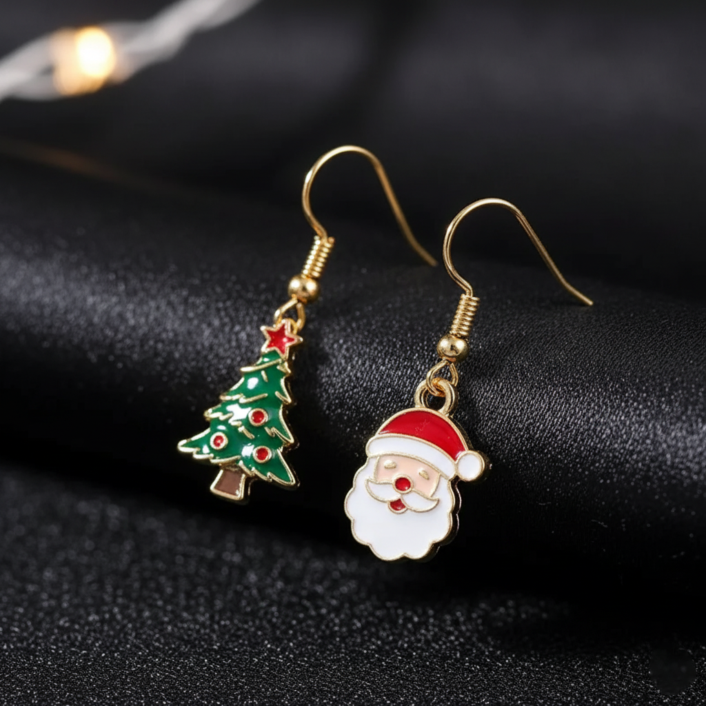 MerryMix: Christmas Earring Set