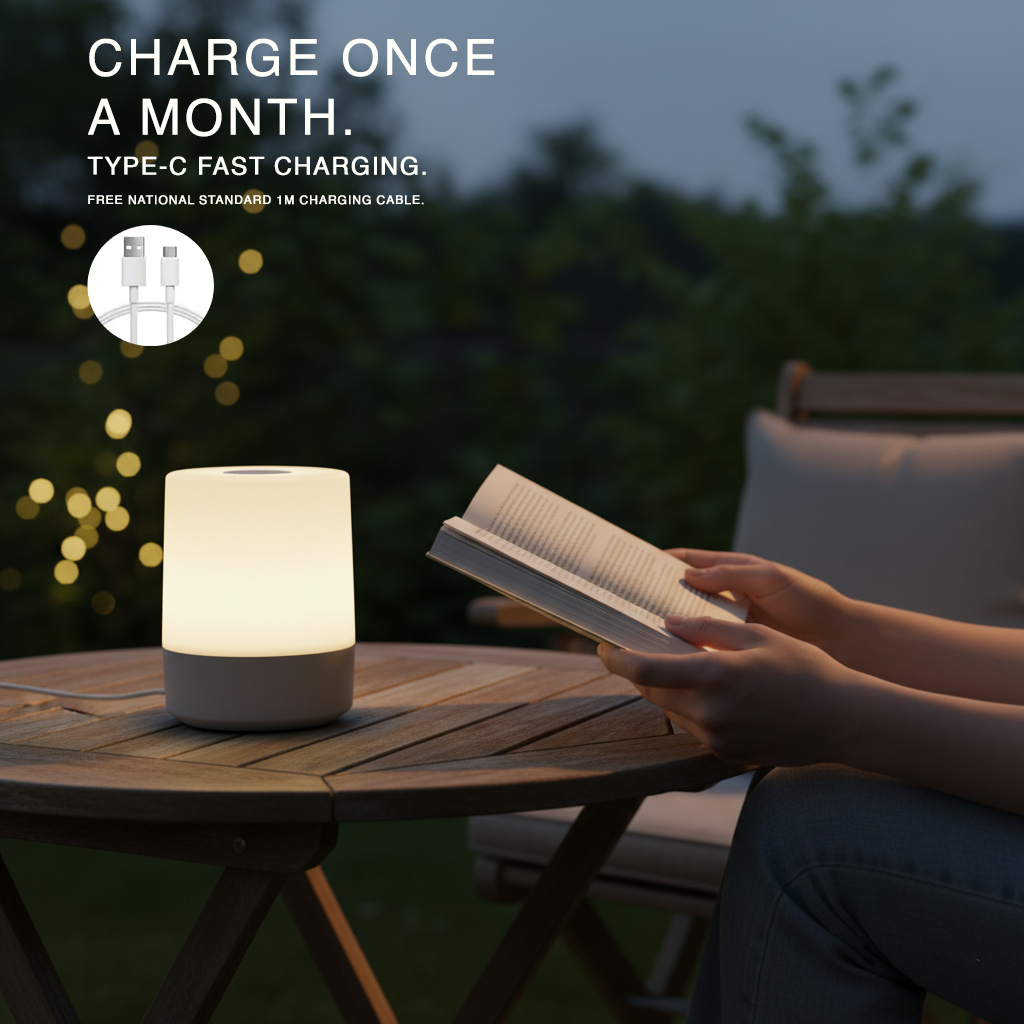 GlowMate: Touch Bedside Lamp