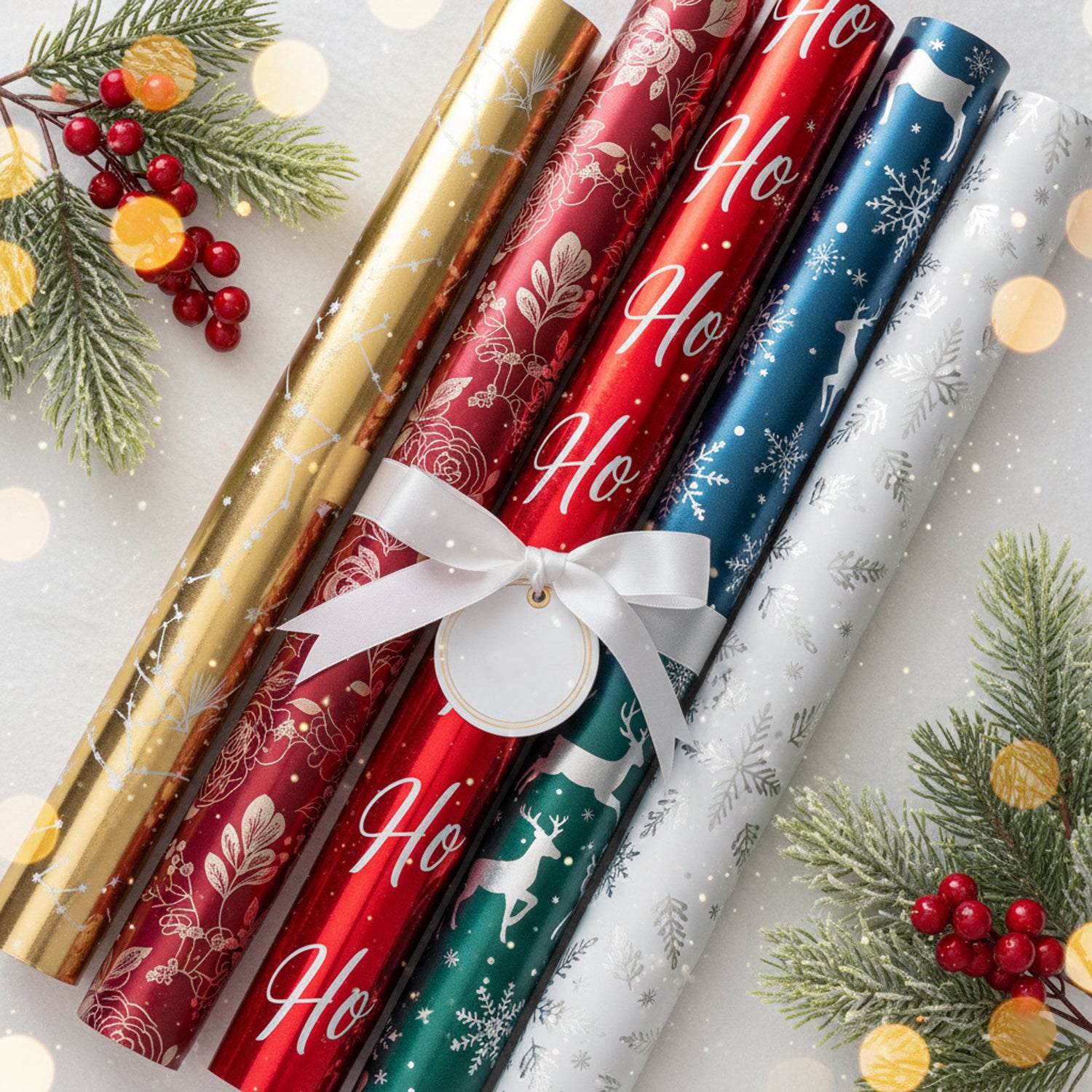 Wrapella's Set: Premium Gift Bag & Tag