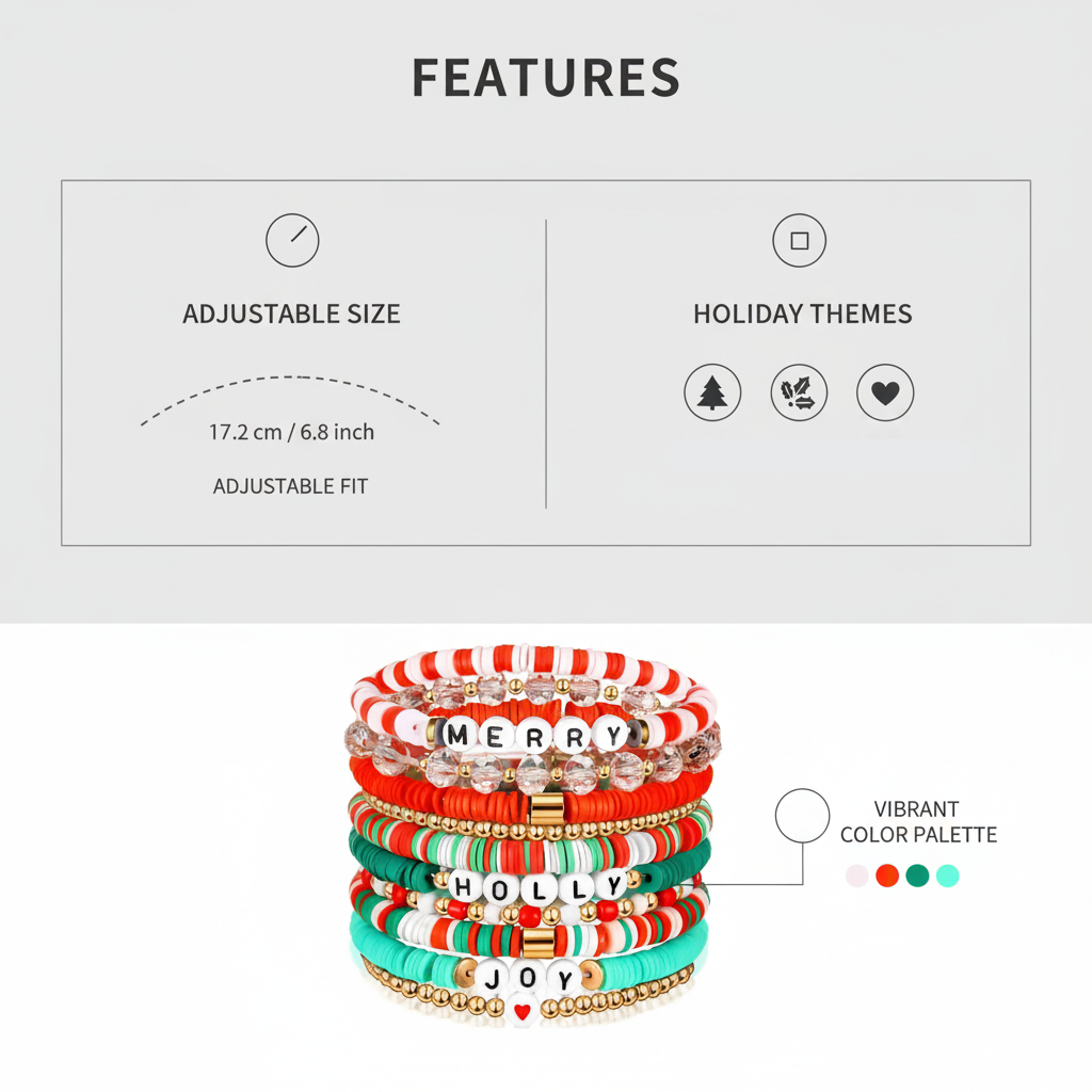 HolidayStack: Christmas Bracelet Pack