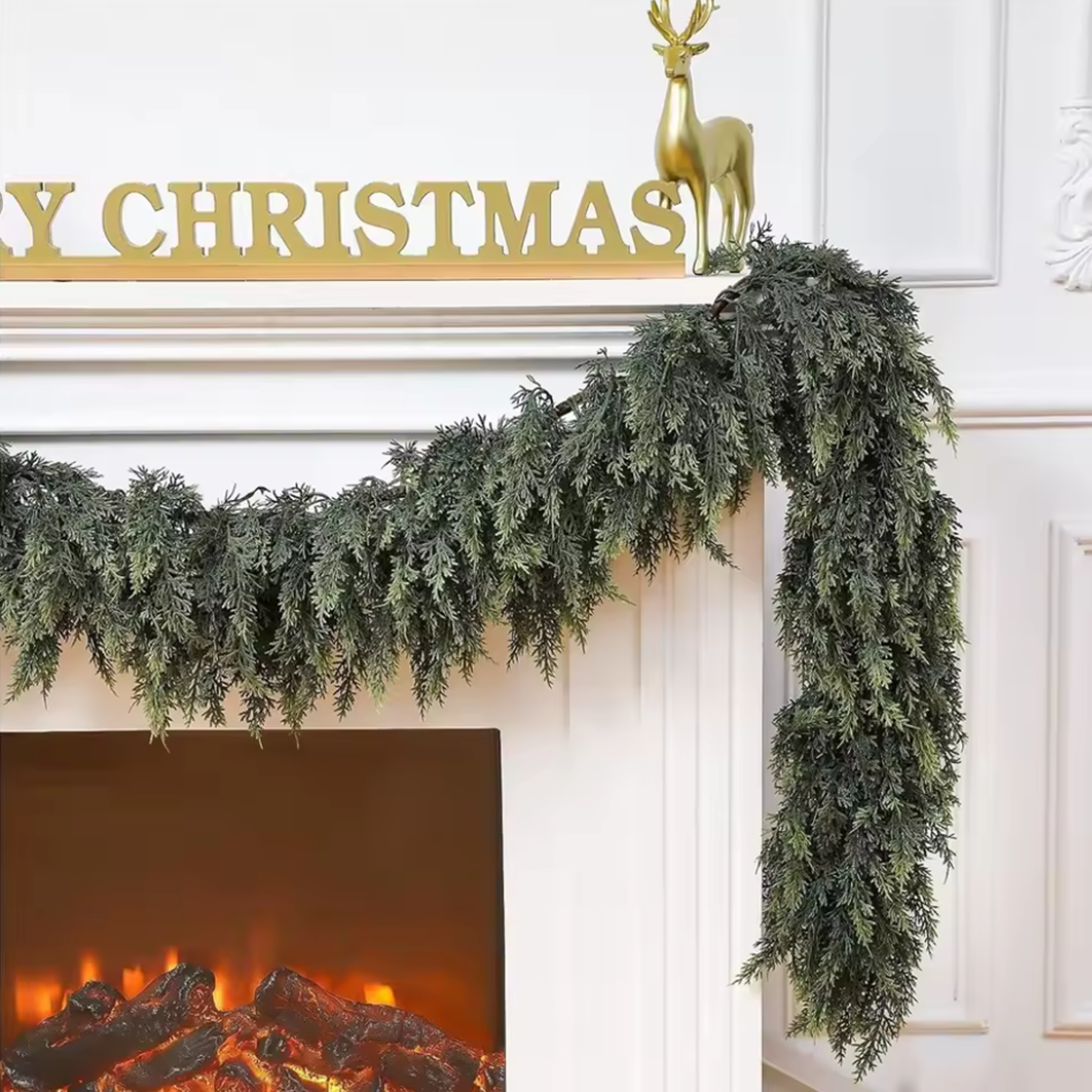 EverLush: Real-Touch Cedar Garland
