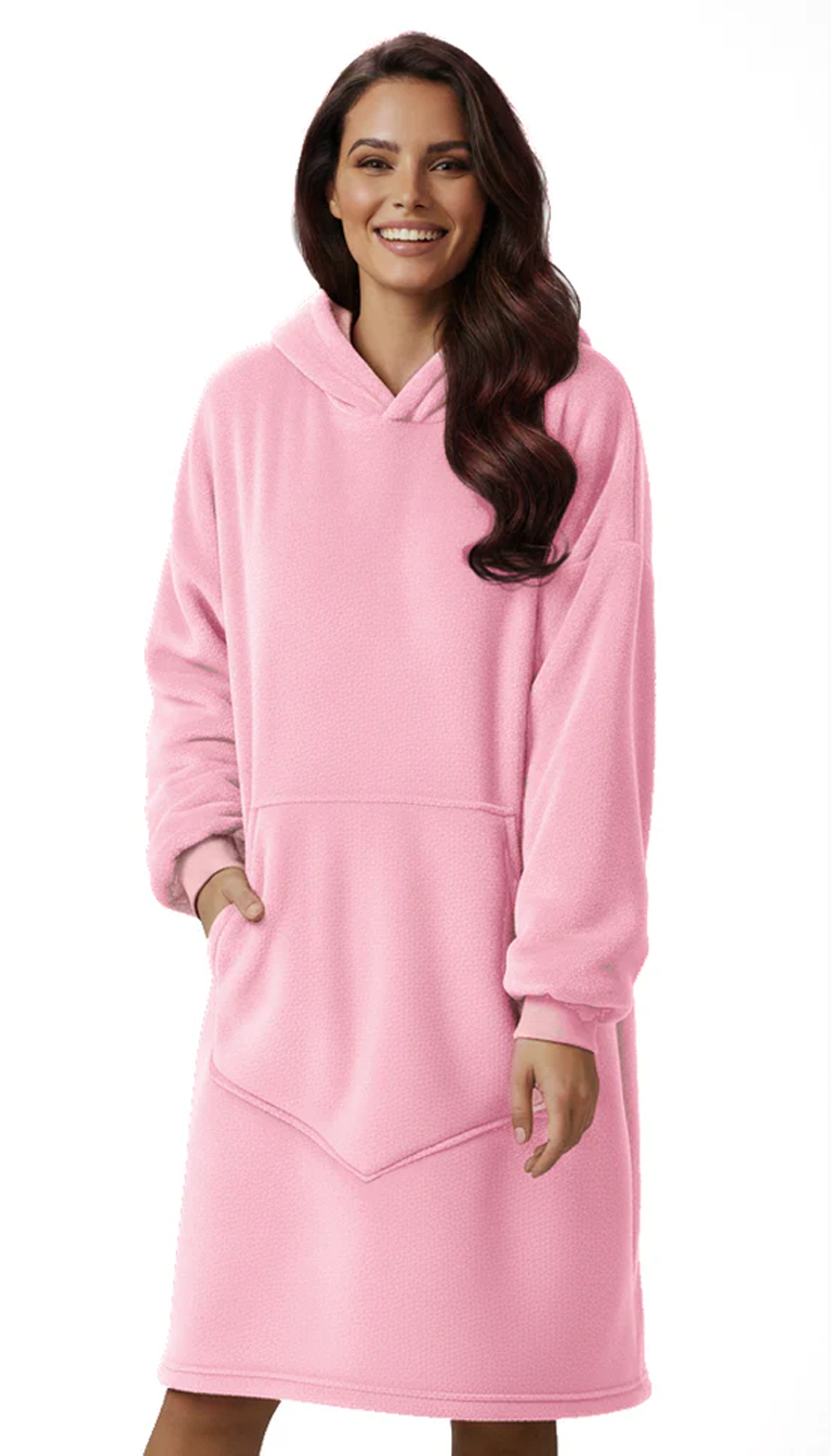 CozyCloud: Oversized Hoodie Blanket