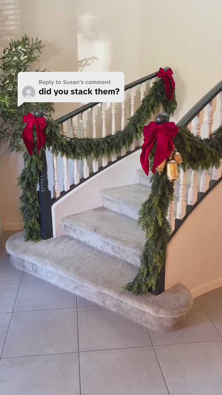 EverLush: Real-Touch Cedar Garland