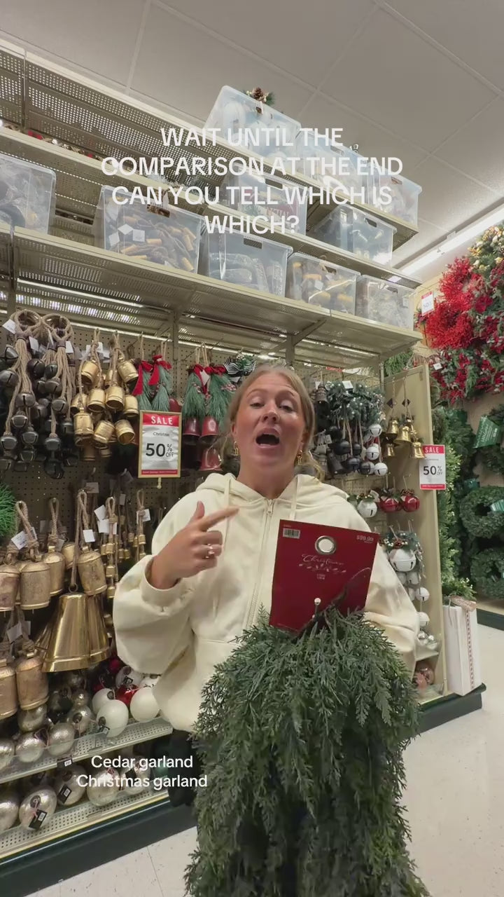 EverLush: Real-Touch Cedar Garland